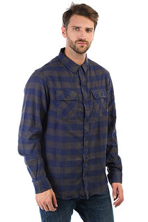 Рубашка в клетку Billabong All Day Flannel Ls Deep Blue