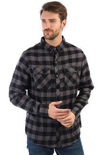 Рубашка в клетку Billabong All Day Flannel Ls Black