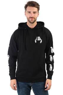 Толстовка кенгуру Crabgrab Claw Sleeves Hoody Black