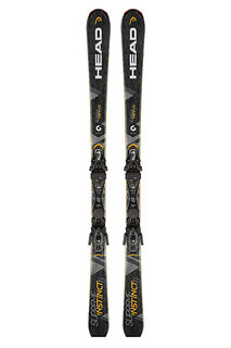 Горные лыжи Head Supreme Instinct Black/Neon Orange
