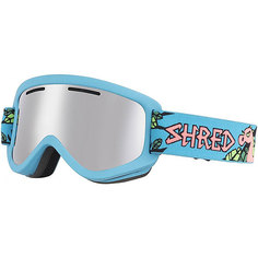 Маска для сноуборда Shred Wonderfy Dragosaurus Platinum Neon Blue