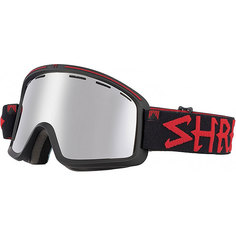 Маска для сноуборда Shred Monocle Platinum Black/Red