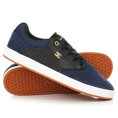 Кеды кроссовки низкие DC Visalia Navy/Black