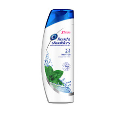 HEAD &amp; SHOULDERS Шампунь 2в1 Ментол освежающий 400 мл