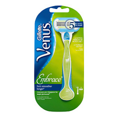 GILLETTE Бритва с 2 сменными кассетами Venus Embrace Станок + 2 сменные кассеты