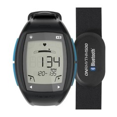 Часы-кардиометр Onrhythm 500 С Кардиопоясом Bluetooth - Голубые Geonaute