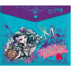 Конверт для тетрадей А5 "Ever after High" на кнопке Limpopo