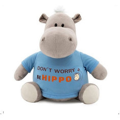 Мягкая игрушка Orange Бегемот Be Hippo, 30 см
