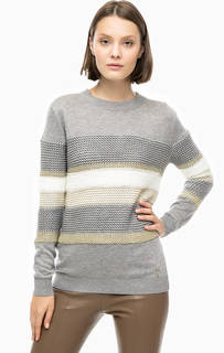 Свитер из вискозы в полоску Patrizia Pepe