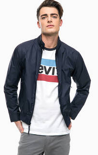 Синяя ветровка с воротником-стойкой Levis®