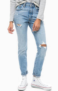Рваные джинсы бойфренд 501 Skinny Levis®