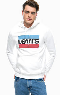 Толстовка из хлопка с капюшоном Levis®