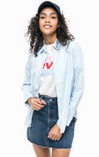 Голубая рубашка с застежкой на спинке Levis®