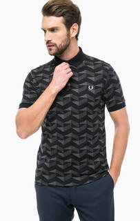 Футболка поло с логотипом бренда Fred Perry