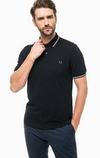 Футболка поло черного цвета Fred Perry