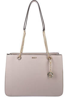 Кожаная сумка с двумя отделами Dkny