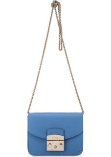 Маленькая кожаная сумка через плечо Furla