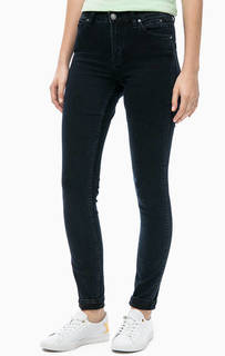 Синие джинсы скинни Calvin Klein Jeans