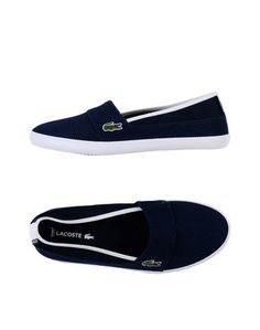Низкие кеды и кроссовки Lacoste