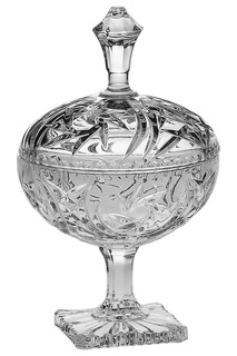 Доза на ножке 19 см Crystalite Bohemia