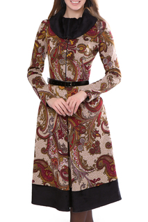 Приталенное платье с узорами Olivegrey