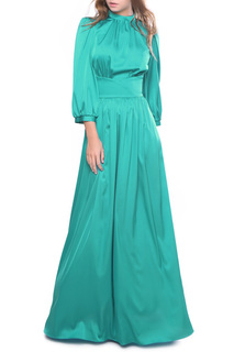 Длинное платье с высоким воротом MARICHUELL