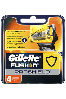 Кассеты GILLETTE Fusion 4шт GILLETTE