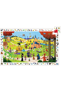 Пазл и игра Сказки Djeco