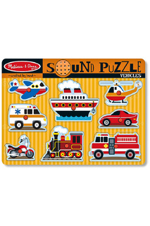 Звуковые пазлы Транспорт MELISSA&amp;DOUG Melissa&Doug