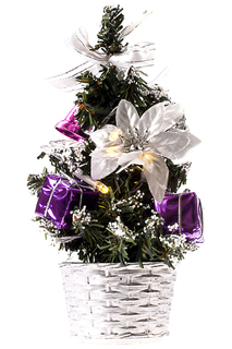 Настольная елочка c гирляндой Vittorio Richi