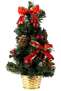 Настольная елочка c игрушками Vittorio Richi