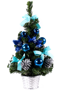 Настольная елочка c игрушками Vittorio Richi