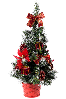 Настольная елочка c игрушками Vittorio Richi