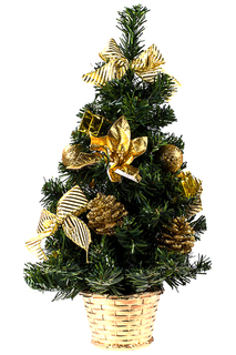 Настольная елочка c игрушками Vittorio Richi