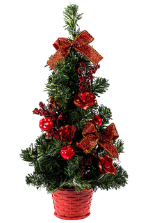 Настольная елочка c игрушками Vittorio Richi