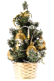 Настольная елочка c гирляндой Vittorio Richi