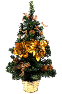 Настольная елочка c игрушками Vittorio Richi