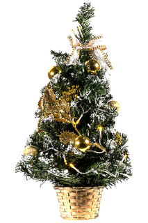 Настольная елочка c гирляндой Vittorio Richi