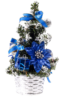 Настольная елочка c игрушками Vittorio Richi