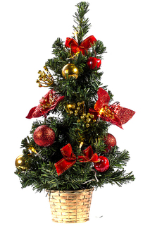 Настольная елочка c гирляндой Vittorio Richi