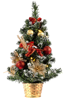 Настольная елочка c гирляндой Vittorio Richi