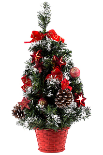 Настольная елочка c игрушками Vittorio Richi