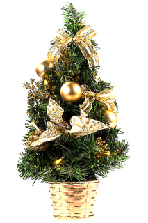 Настольная елочка c гирляндой Vittorio Richi