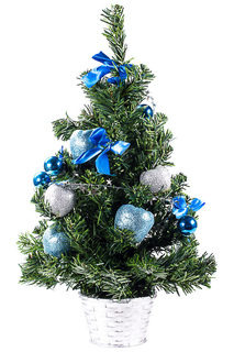 Настольная елочка c игрушками Vittorio Richi