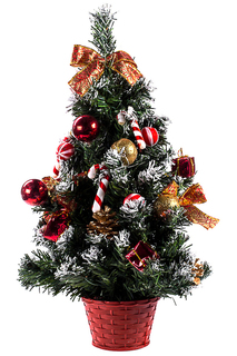 Настольная елочка c игрушками Vittorio Richi