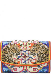 Клатч с принтом на цепочке Dolce &amp; Gabbana