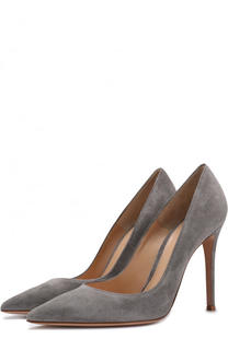 Замшевые туфли Gianvito 105 на шпильке Gianvito Rossi
