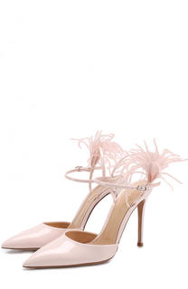 Лаковые туфли Simone на шпильке Gianvito Rossi