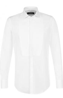 Хлопковая сорочка под смокинг Dsquared2