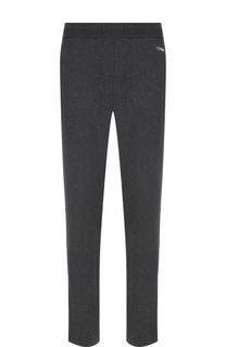 Брюки прямого кроя из смеси хлопка и вискозы Ermenegildo Zegna